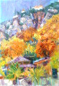Painting by Diana Golledge Finca del Niño, Spain