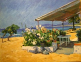 Painting by Sally Finca del Niño, Spain